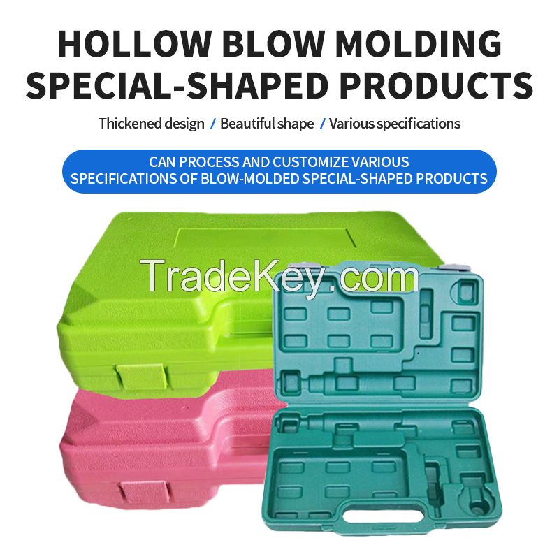 Hollow blow moulded special shape products