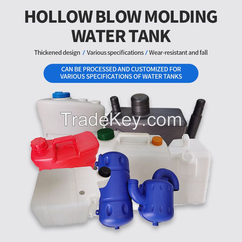 Hollow blow molding water tank