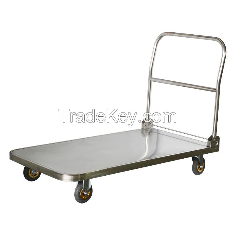 Flatbed folding trolley trailer truck light sound truck/Please contact customer service before placing an order