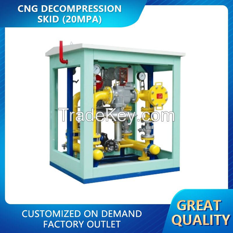CNG decompression skid (20MPa Drainage price)