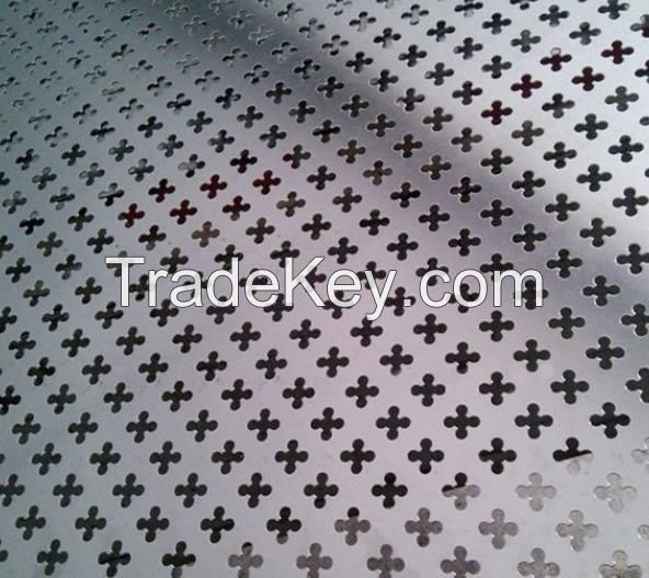 Punching mesh processing customized decoration isolation electroplating spraying, anti-aging, stainless steel and other materials stamping processing