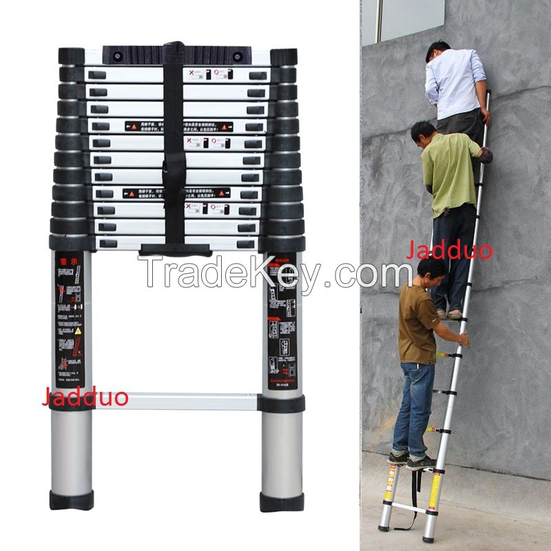 Single Telescopic Ladder with Anti-slip Cushion