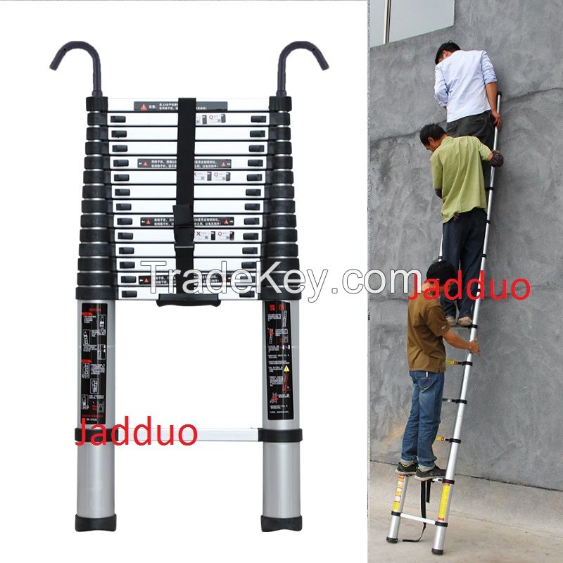 Single Telescopic Ladder with Hook