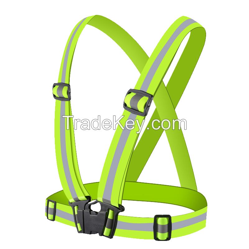 Reflective vest for running and outdoor working
