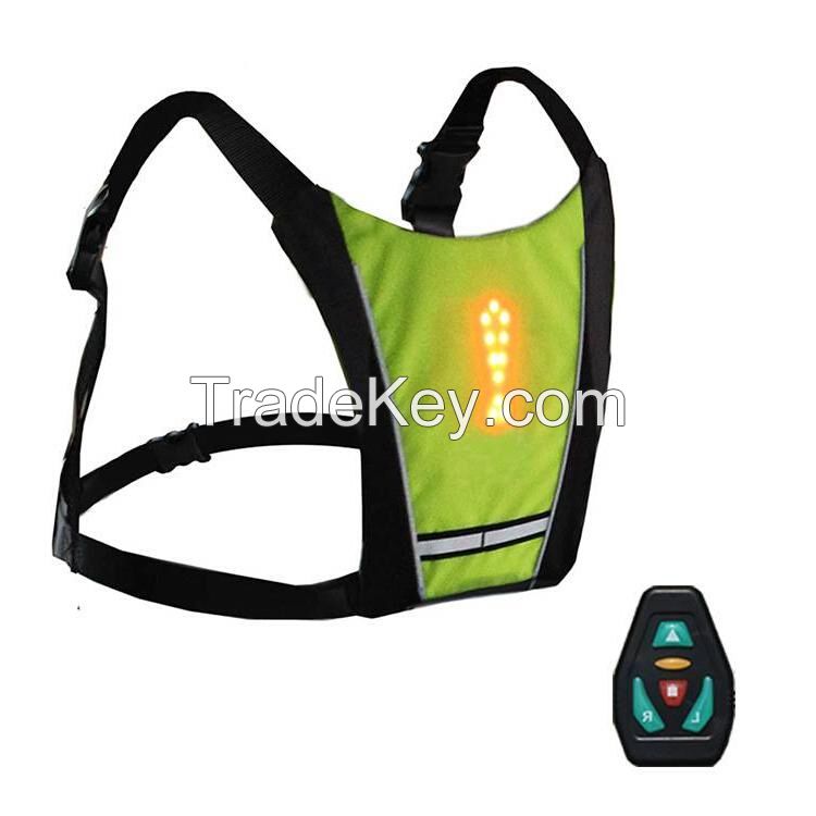 Bicycle Backpack Accessory Cycling Bike Bag With Led Turn Signal Cycling Pack Waterproof Led Turn Signal Backpack Widget