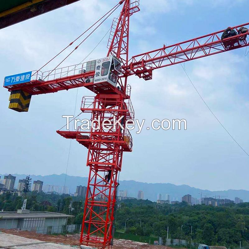 Made in China Crane QTZ Tower Hat Type Tower Crane