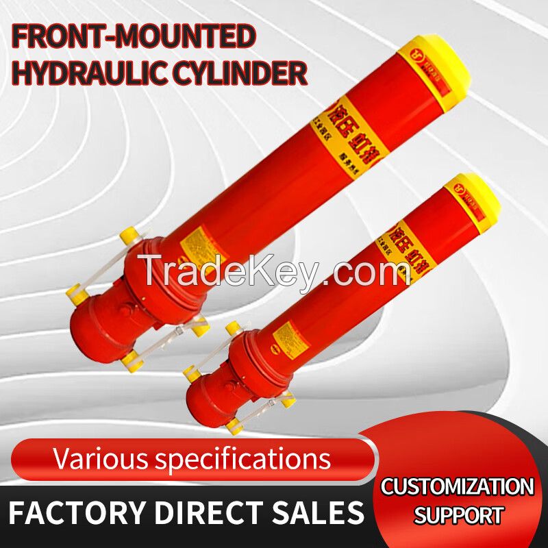 Factory direct sales Hongjie brand dump truck lifting cylinder, model complete, support customization