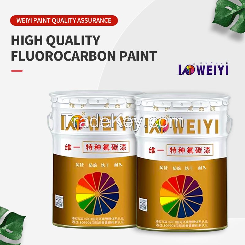Fluorocarbon paint