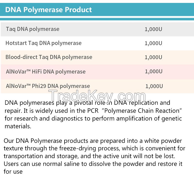 Taq hot-start Pfu DNA Polymerase For PCR