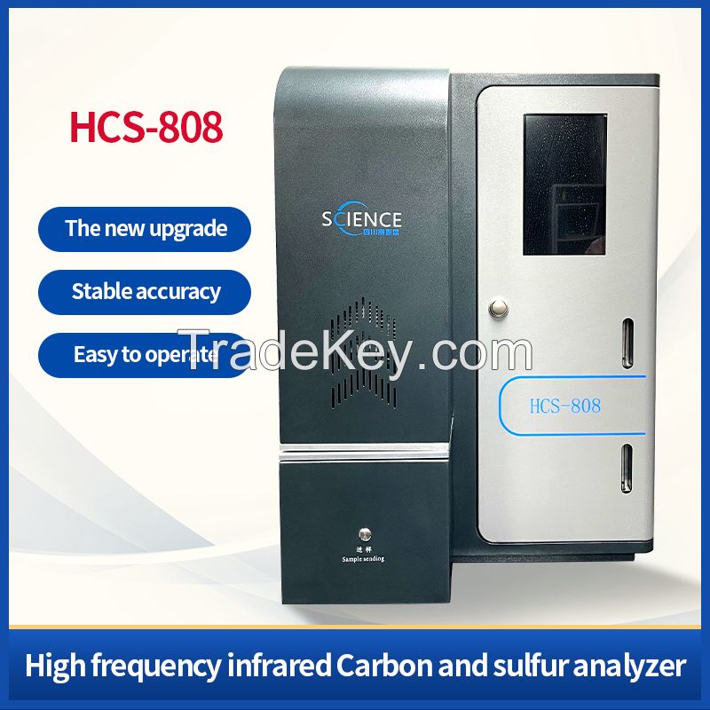 HCS-808 High Frequency Infrared Carbon and Sulfur Analyzer Drainage price 
