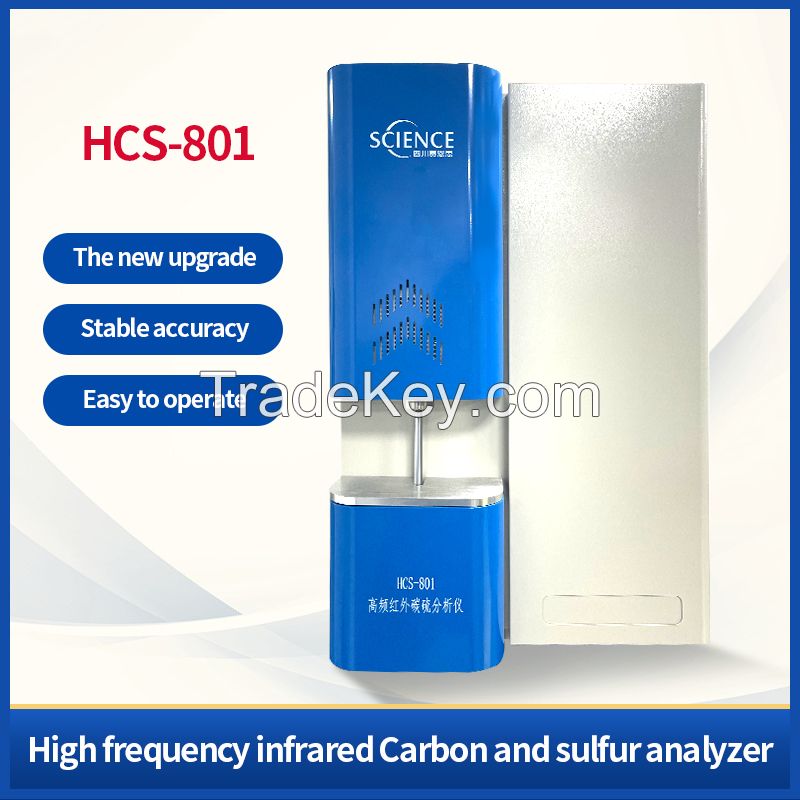 HCS-801 High Frequency Infrared Carbon and Sulfur Analyzer