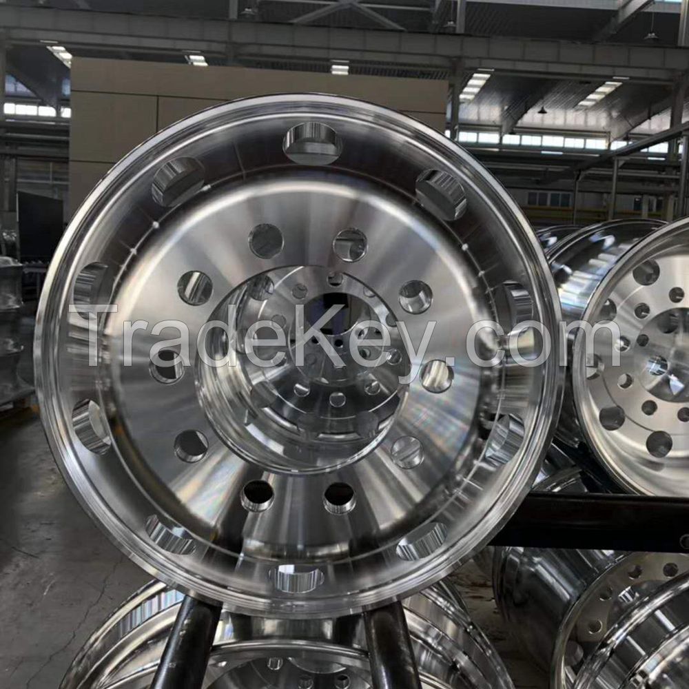 16'' 17.5'' 19.5'' 22.5'' 24.5'' forged aluminum truck wheel