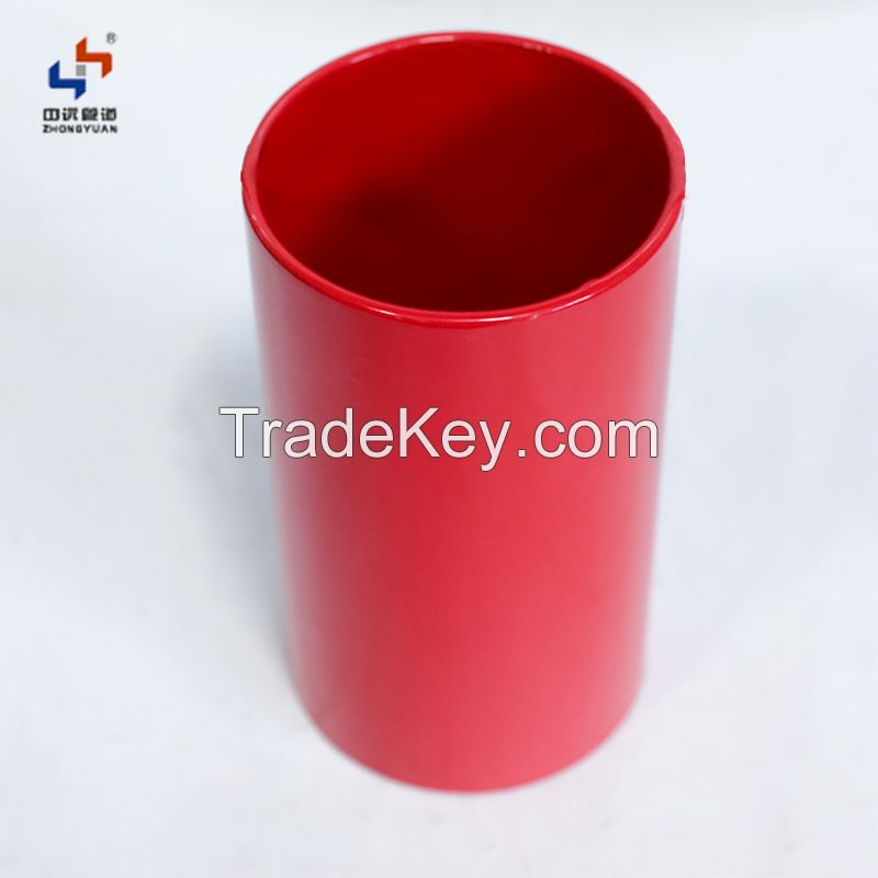 Plastic coated steel pipe for fire protection, contact customer service to customize various specifications