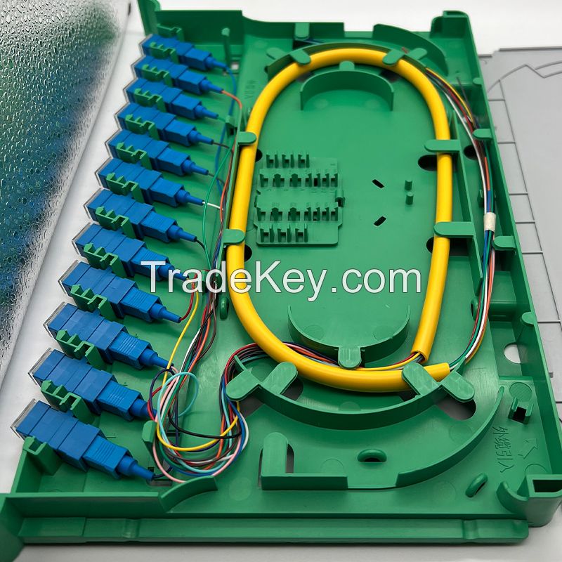 12-core fiber optic fusion splice tray (priming price)