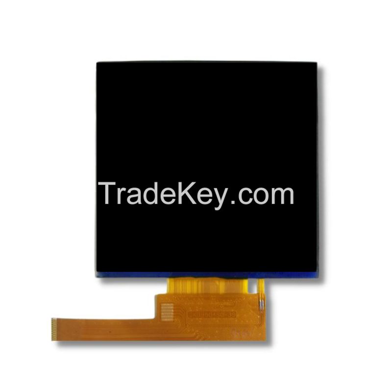 3.95 inch IPS TFT LCD, MIPI, Square, 480x480