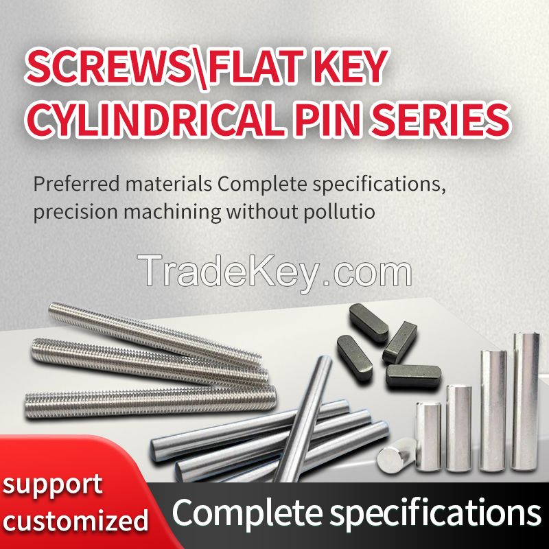 Stainless steel flat key galvanized wire strip cylindrical pin