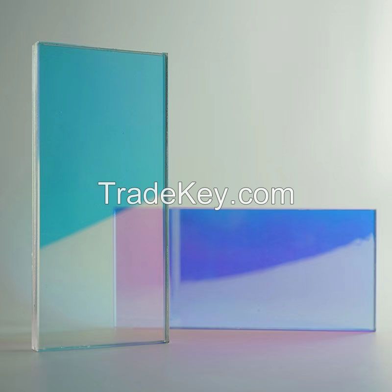 Customized coating series colorful glass 5mm (one square)