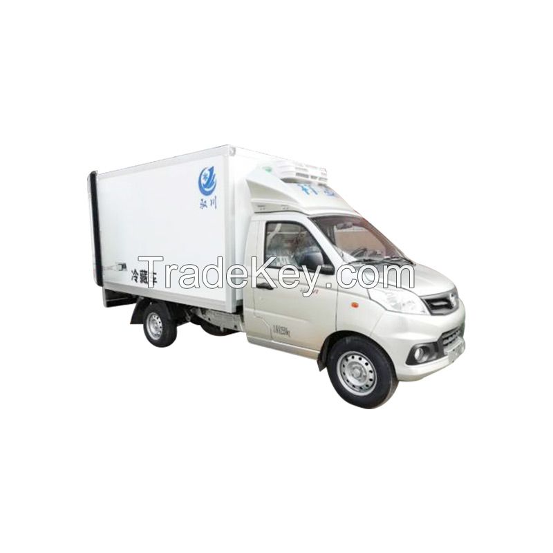 Foton Mini cargo van vehicles refrigerator freezer car Cold Food Transport Truck Freezer Cooling Van Box Refrigerator Truck
