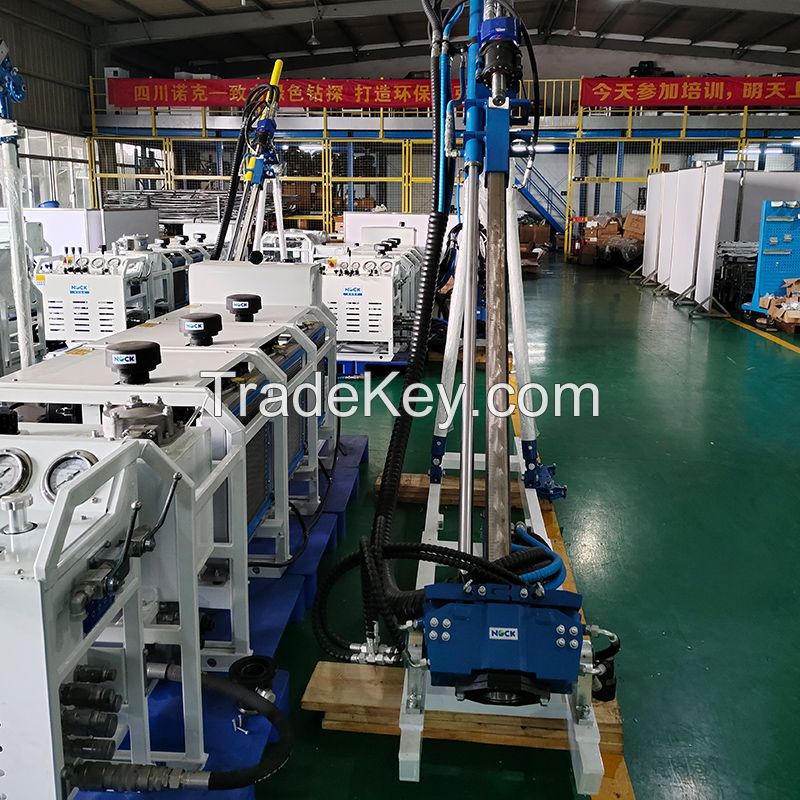 Made in China ROCK800 Fully Hydraulic Portable Drilling Rig