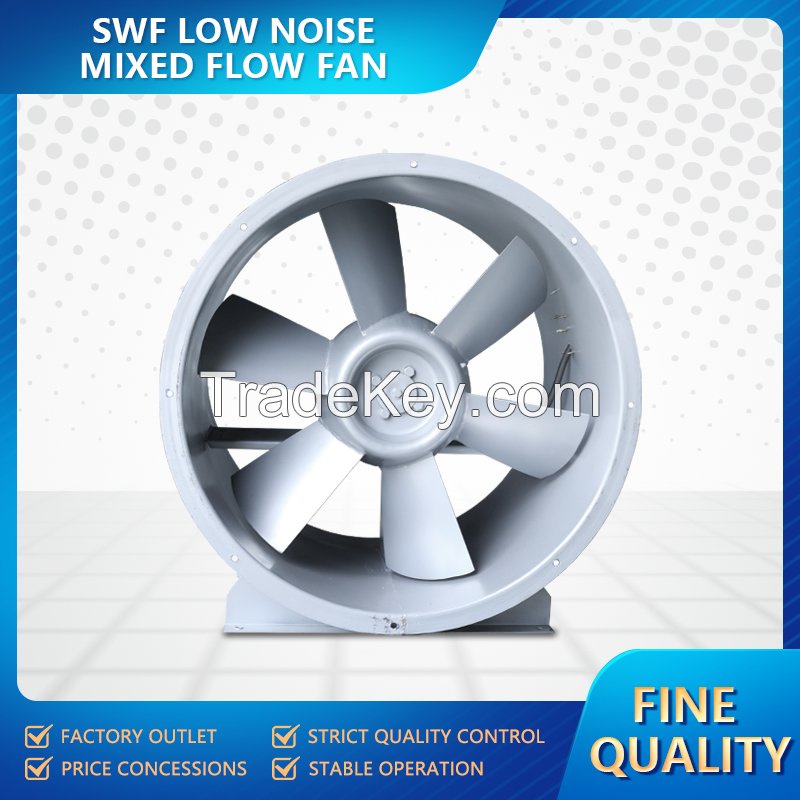 Made in China SWF low noise mixed flow fan