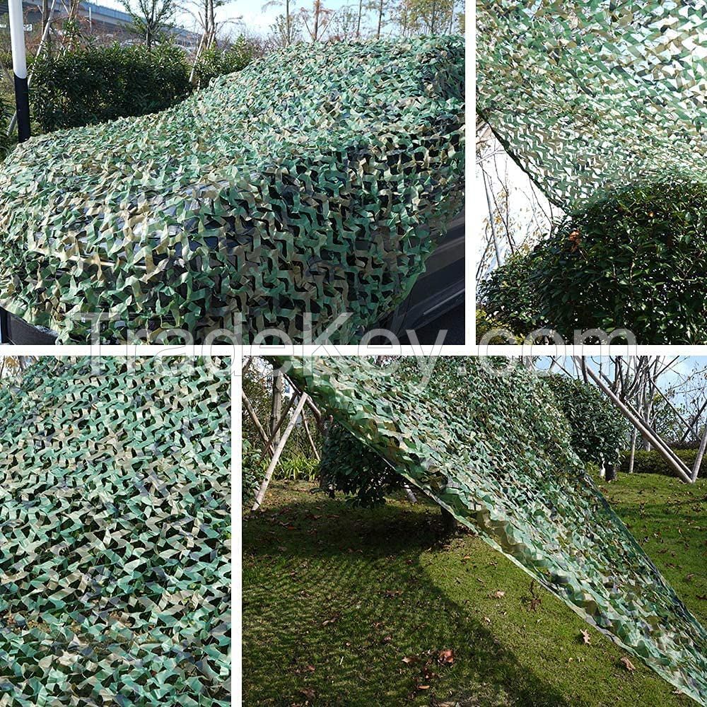 Multispectral Polyester Camouflage Net for Game Sunshade Decoration