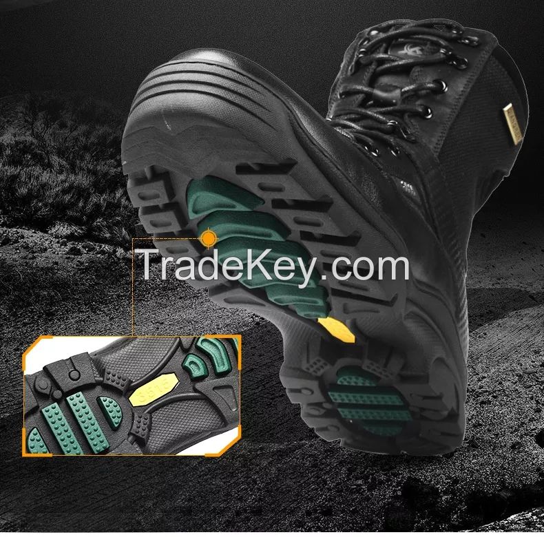 Desert BreathableSafety Hiking Combat Military Army men tactical boots