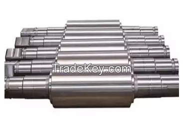35 CrMo Forged Steel Shaft Head/Roll Shaft /Drive Shaft with Large Dia