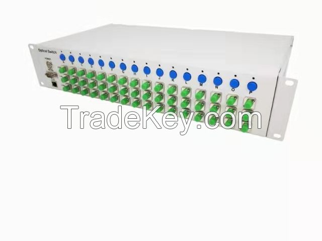  rack-mounted fiber optical switch XH-FSW-D1Ã—16-U