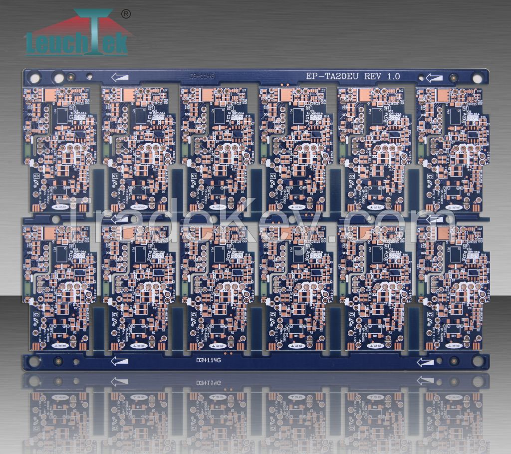 Multilayer Blue oil circuit board  in FR4 CEM3  Base PCB/PCBA