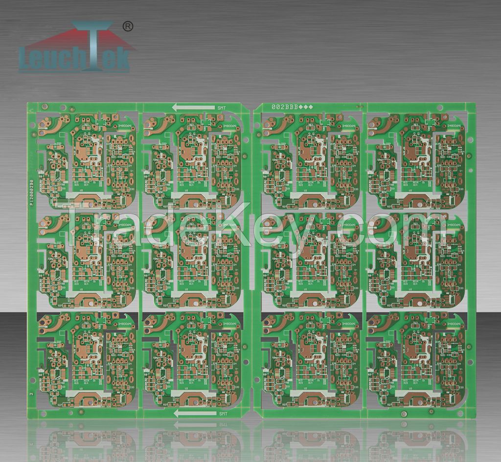 single green printed circuit board PCB/PCBA in Aluminum FR4 CEM3 Basic