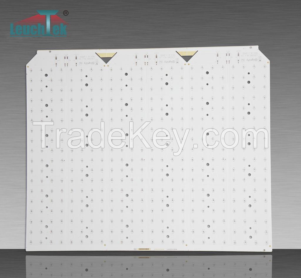 white singe side LED PCB/PCBA  in aluminum  iron FR4 CEM3  Base