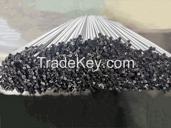 Thick wall or ultra thick wall seamless steel tube and nickel tube with micro ID