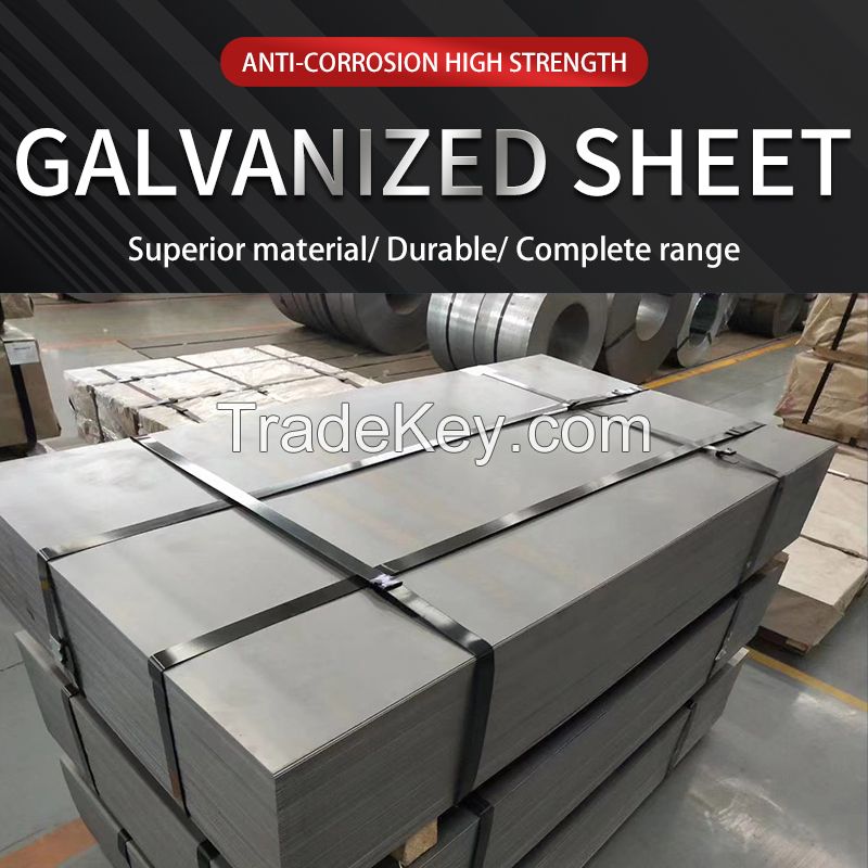 Galvanized Steel with Flower Galvanized Sheet Without Flower Galvanized Iron Sheet