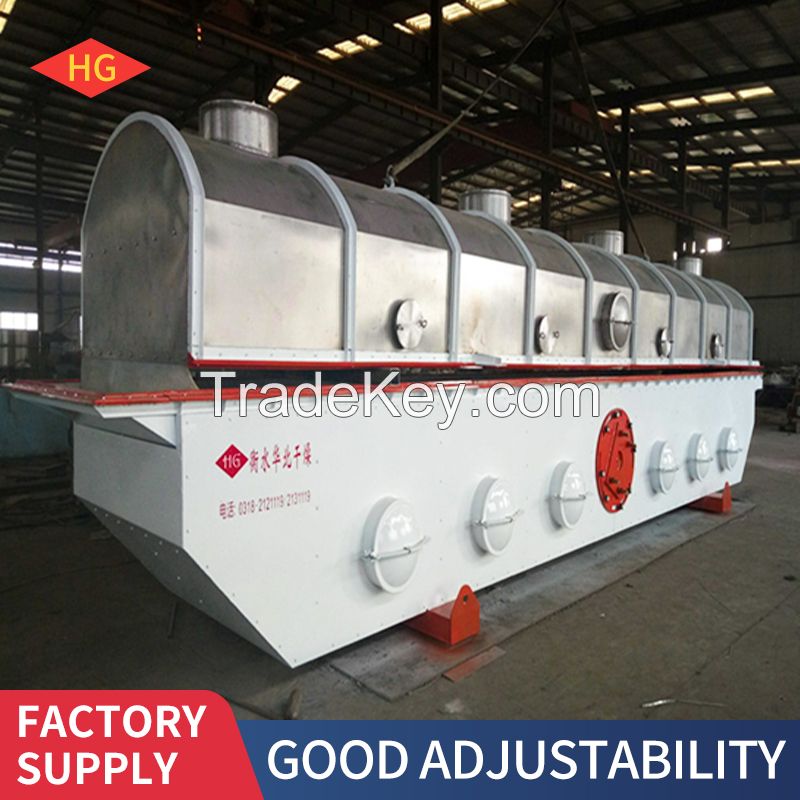 Industrial Continuous Dryer Vibrating Fluidized Bed Dryer
