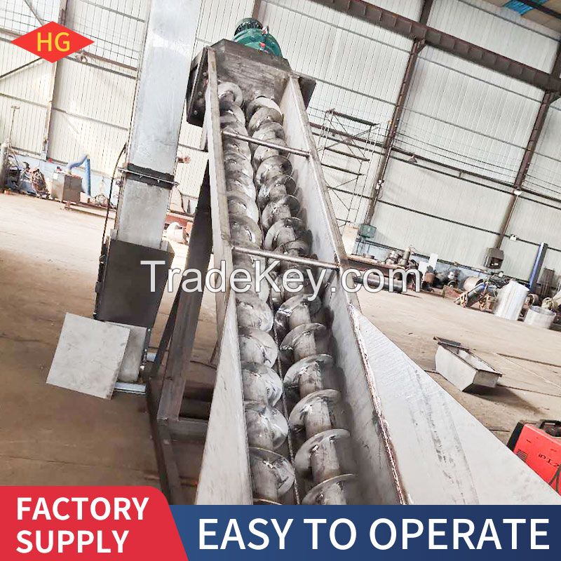 Double Screw Feeder Feeding Machine