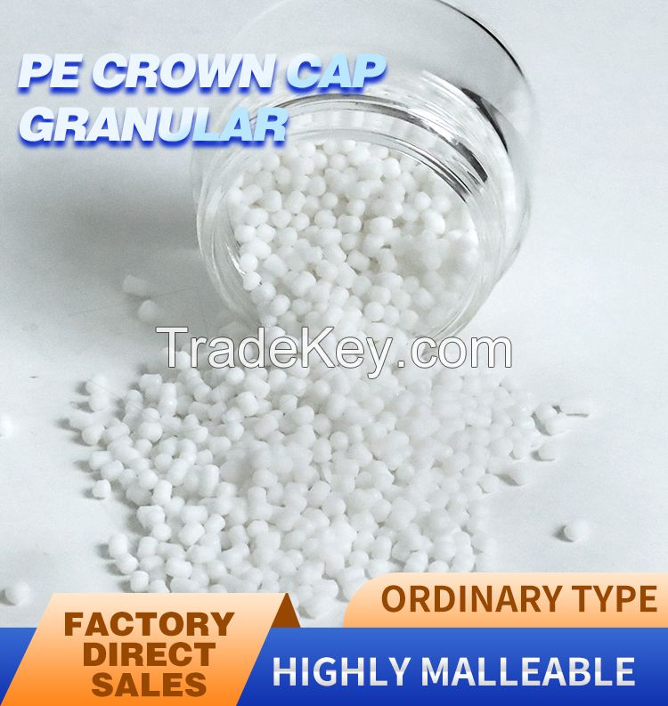 PE Crown Cap Granular Gasket Raw Materials Specially Used in Beer Bottle Capping Factory