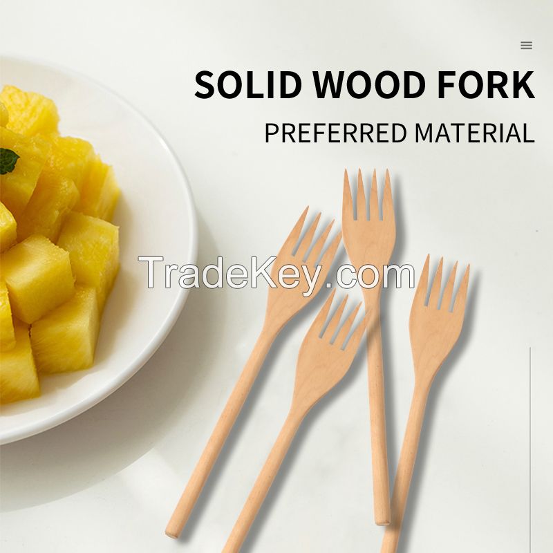  Eco-friendly material high quality forks solid wood forks (from 20,000 orders)