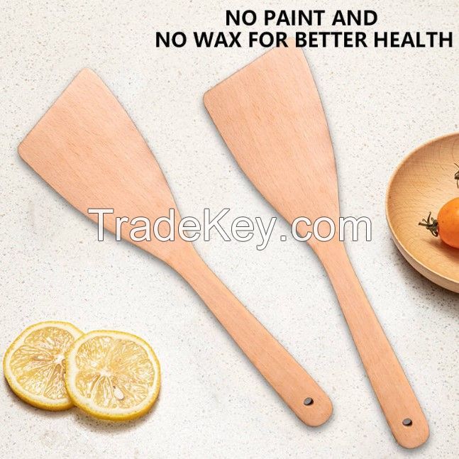  Eco-friendly logs Kitchen utensils Bamboo spatula Cooking tools (20,000 pcs. minimum order)