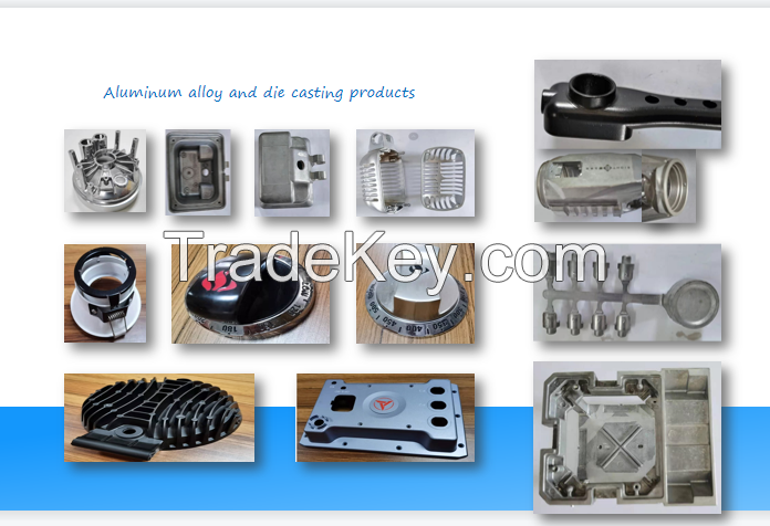 Aluminum Alloy and Die Casting Products and The Molds