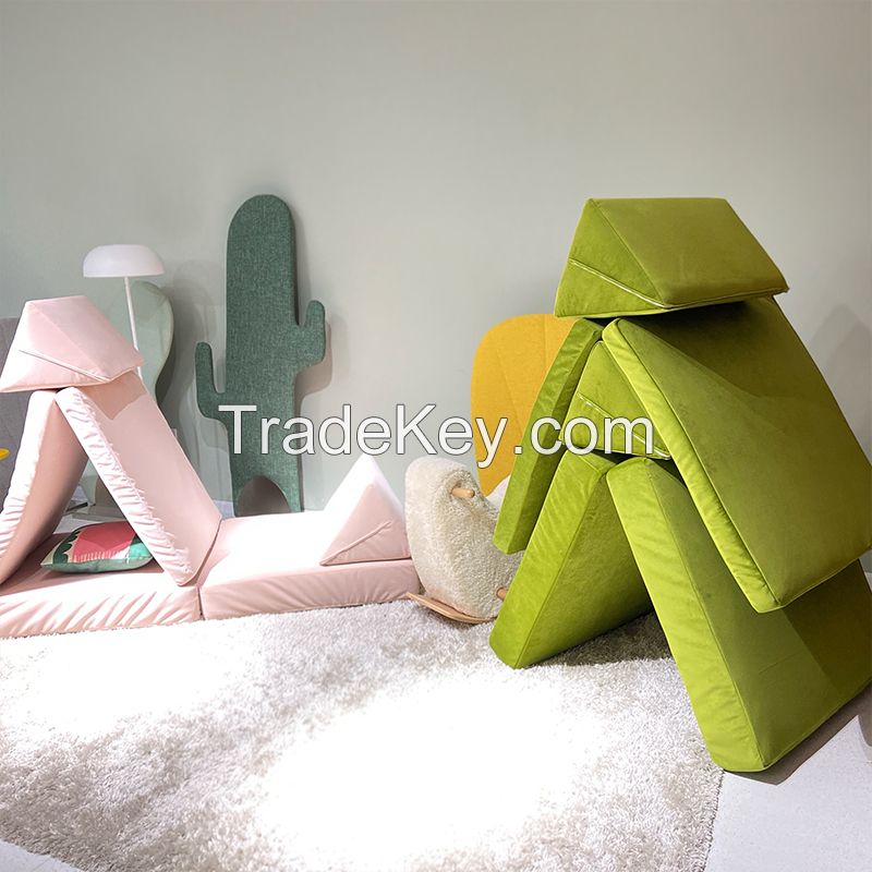 Children's sofa, environment-friendly furniture, pollution-free, soft and comfortable