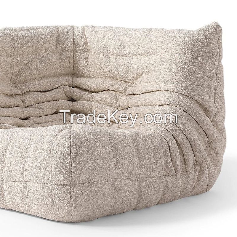 togo sofa caterpillar lazy sofa, it is a very suitable sofa for home leisure