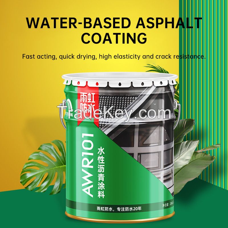 water-based asphalt coating fast acting quick drying high elasticity a