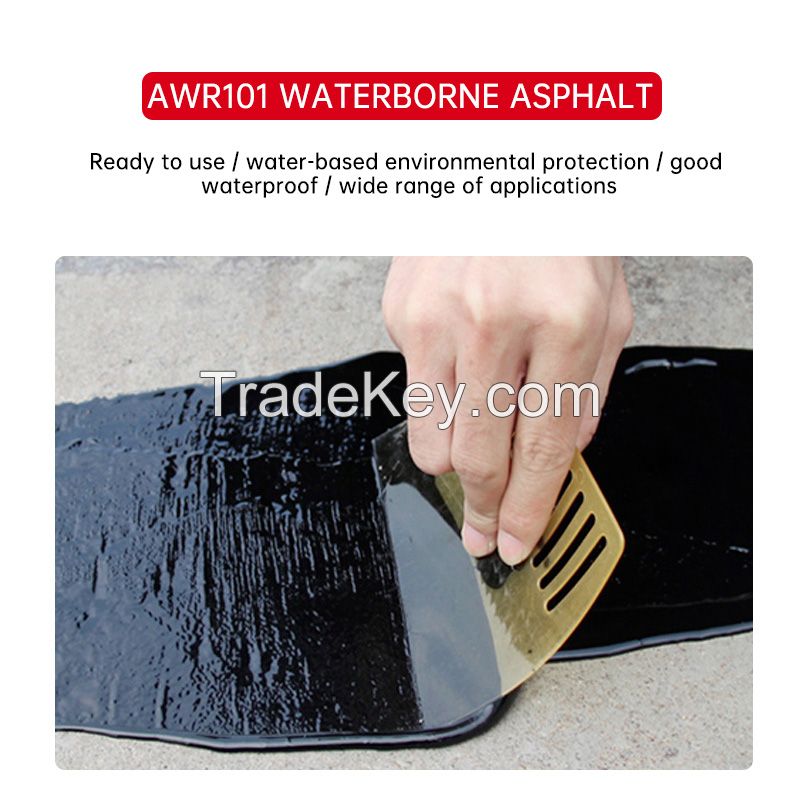 water-based asphalt coating fast acting quick drying high elasticity a