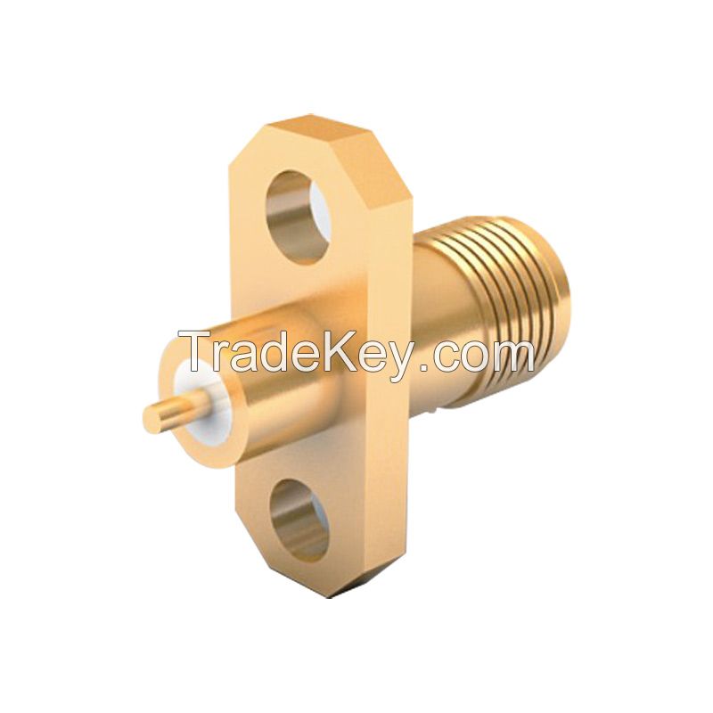  SMA type connector, high frequency RF coaxial connector, SMA female to SMA adapter SMA type female straight through head SMA dual female adapter