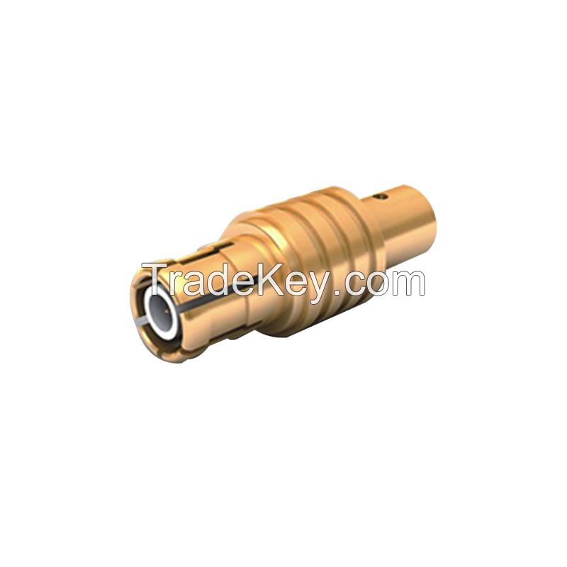 MCX series RF coaxial connectors are small in size, reliable and easy to connect
