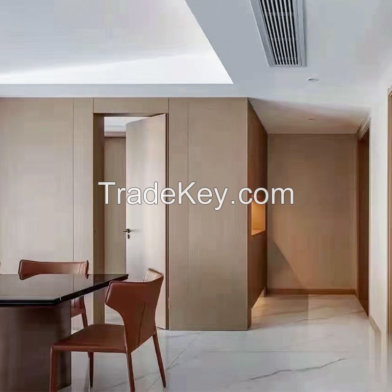 Weimutang custom interior set door, wooden door bedroom door modern minimalist interior door set door