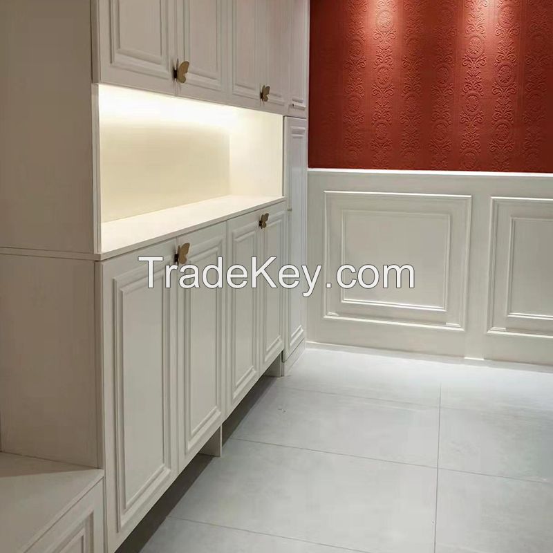 Weimutang shoe cabinet doorway entryway cabinet simple modern large capacity storage cabinet living room balcony door outside the entry shoe cabinet