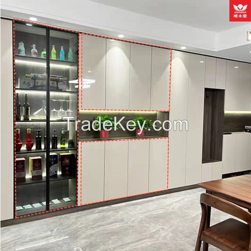 Weimutang Custom cabinetry, overall living room bar decoration, shoe storage sideboard customization