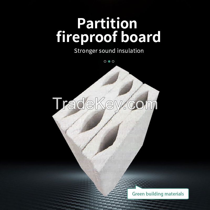 Partition wall fireproof board, A1 grade fireproof, green environmental protection, anti-mildew and antibacterial, moisture-proof
