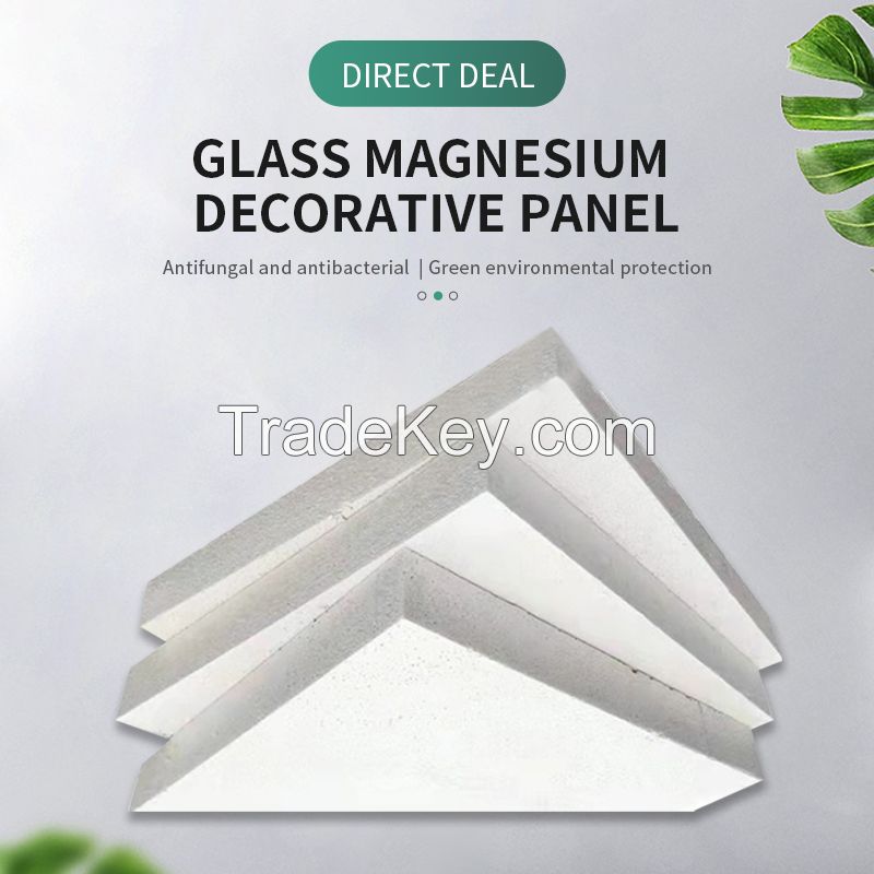 Glass magnesium exterior wall insulation board, A1 class fireproof, anti-mildew and antibacterial, moisture-proofwaterproof and ins